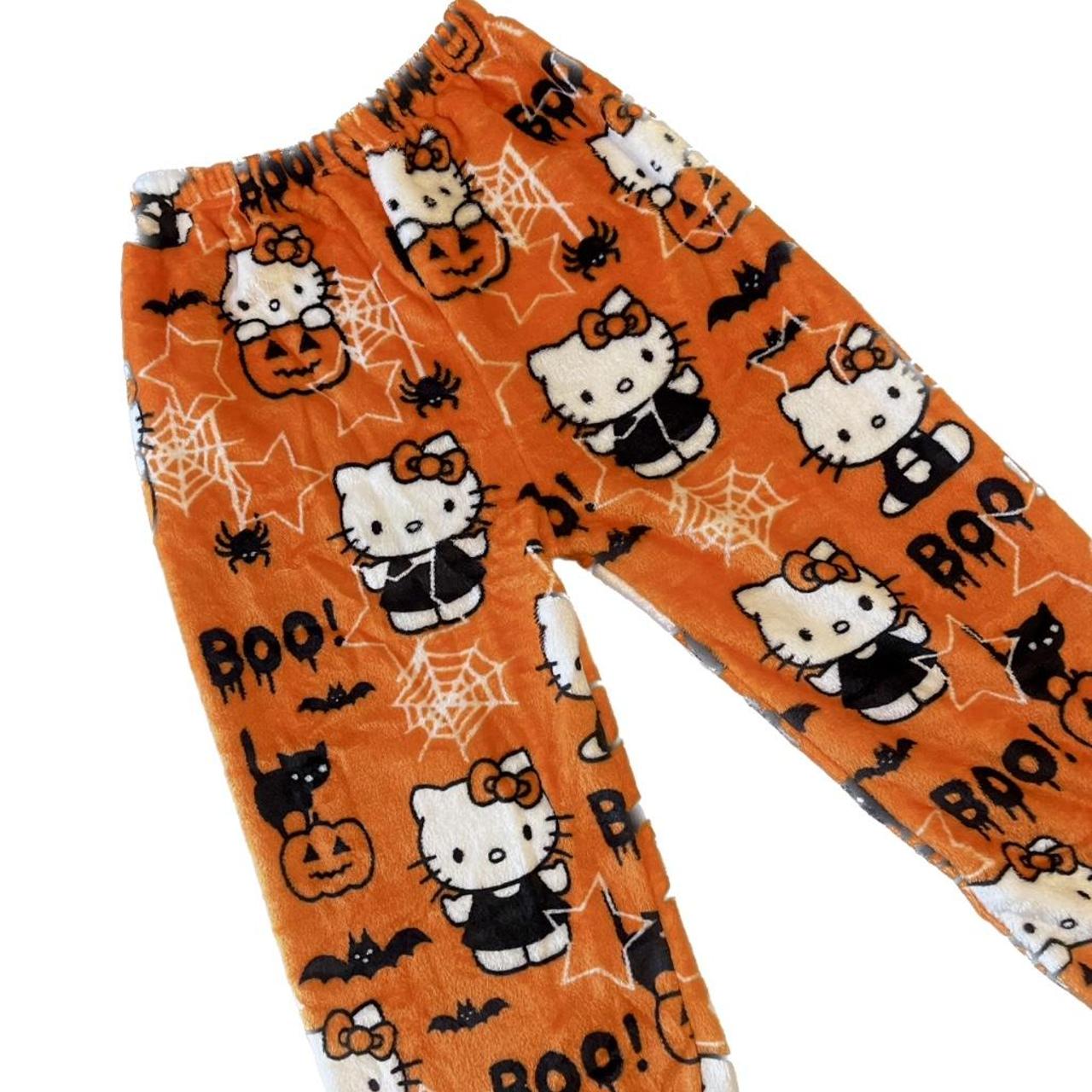 Hello kitty halloween pajama pants size xl but depop