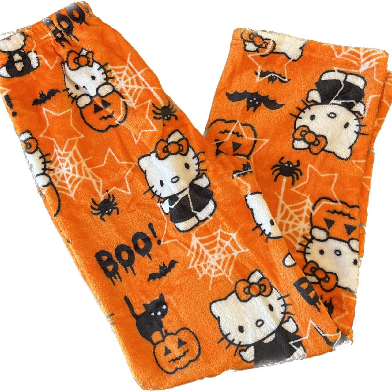 Hello kitty halloween pajama pants size xl but depop