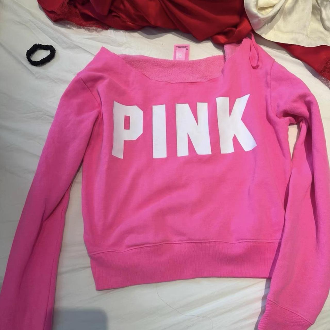 Victoria secret pink crew neck New York giants - Depop