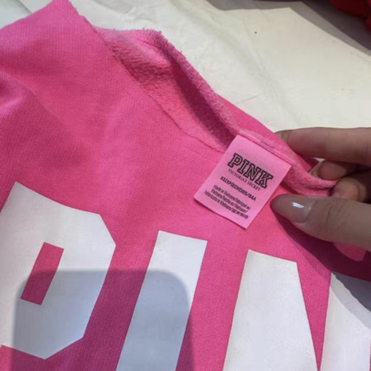 Victoria secret pink crew neck New York giants - Depop