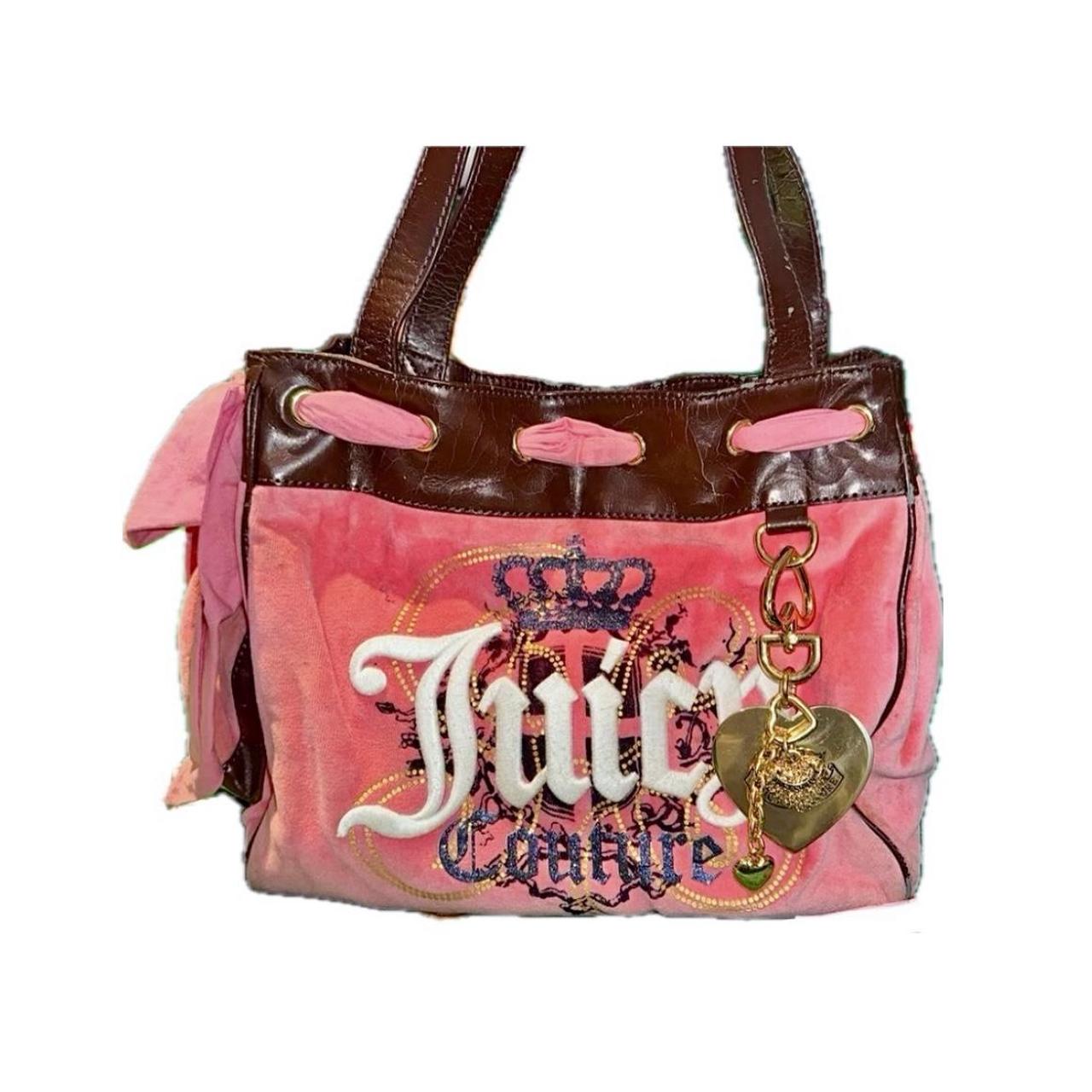 Pink Blue Juicy Couture Daydreamer Bag with Bag Depop