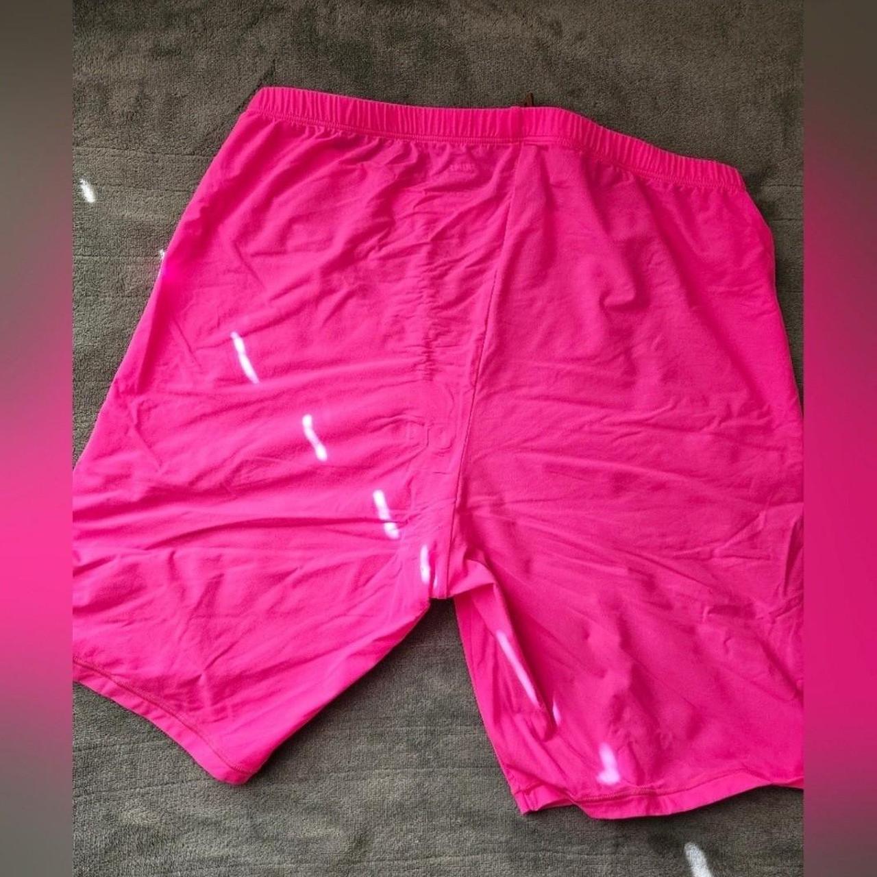 Neon pink skims fits everybody bike shorts - Depop