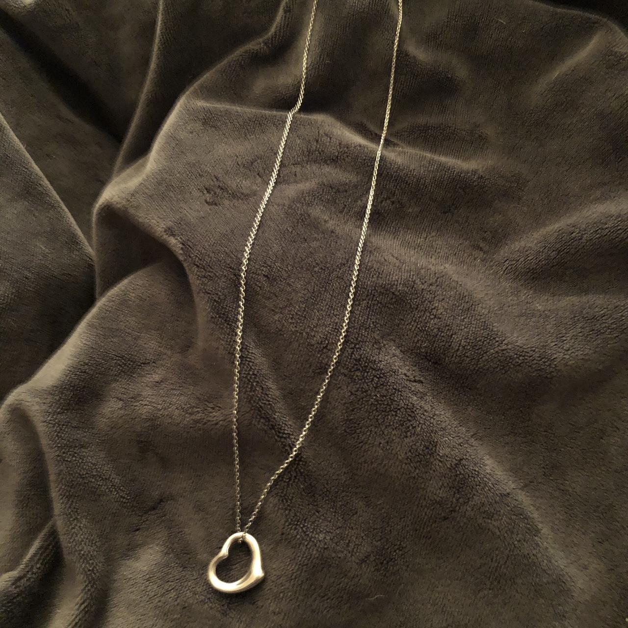 Sterling Silver Tiffany Open Heart Necklace Review Sterling Silver