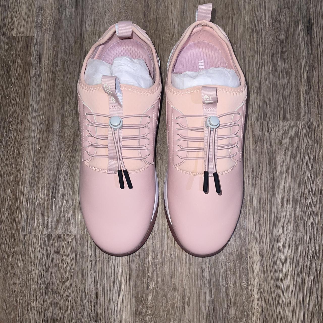 Pink Clove Women's Pink and Silver Trainers (2)