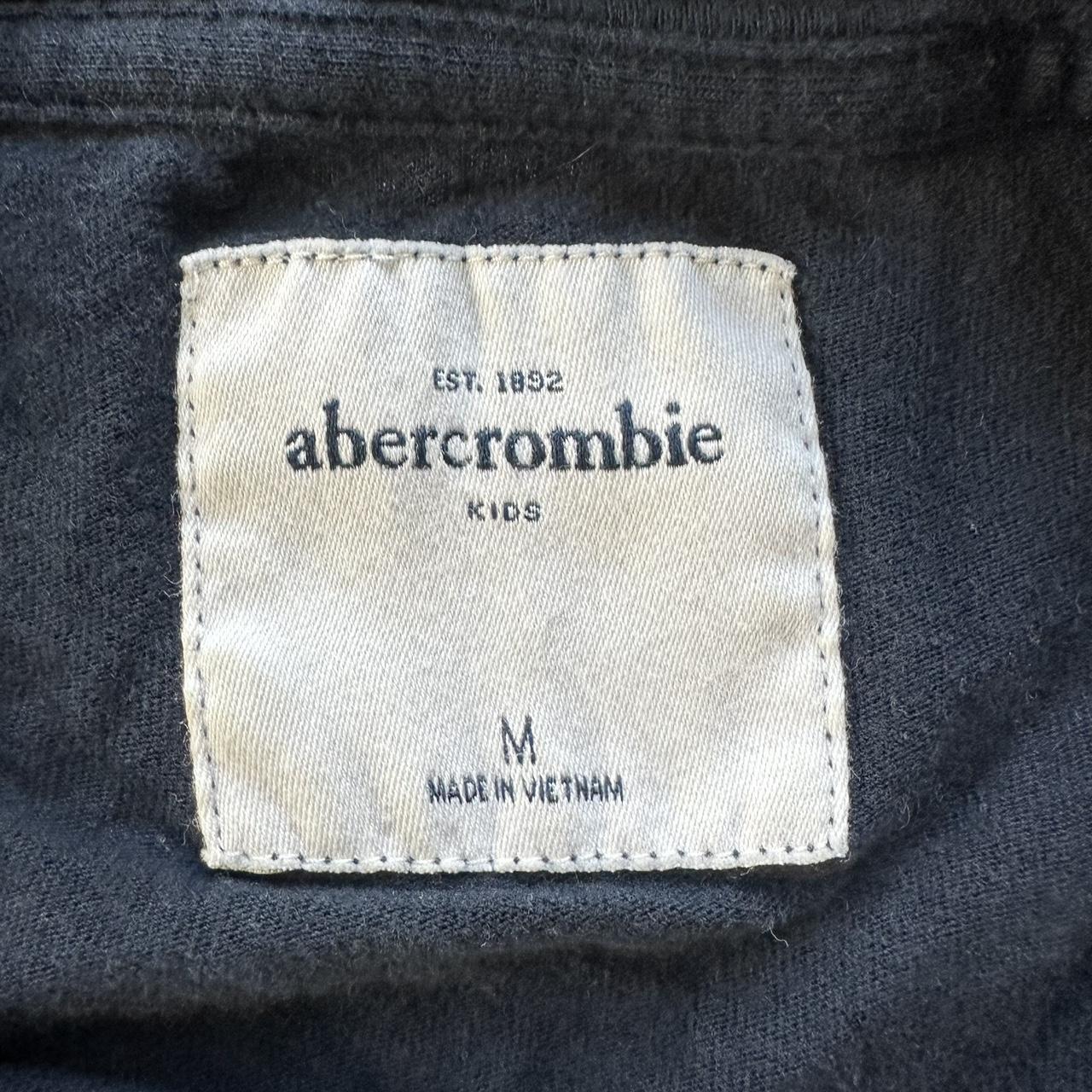 2000s vintage Abercrombie and fitch navy blue long... - Depop