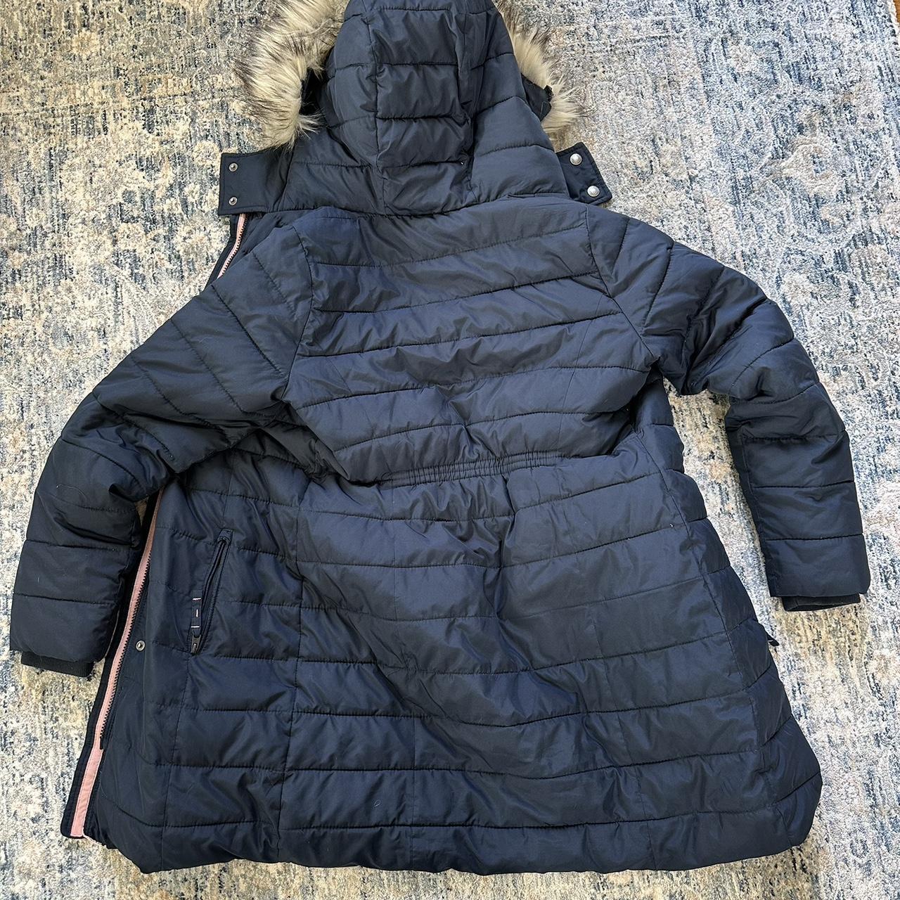 Abercrombie and fitch winter puffer coat with soft... - Depop