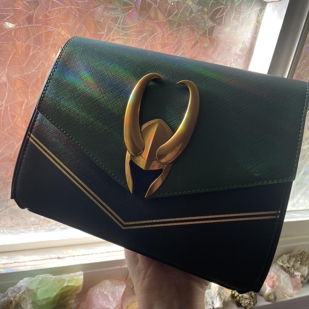 NEW! Disney Loki Marvel X Loungefly Crossbody Bag and Loki X Loungefly  Wallet | eBay