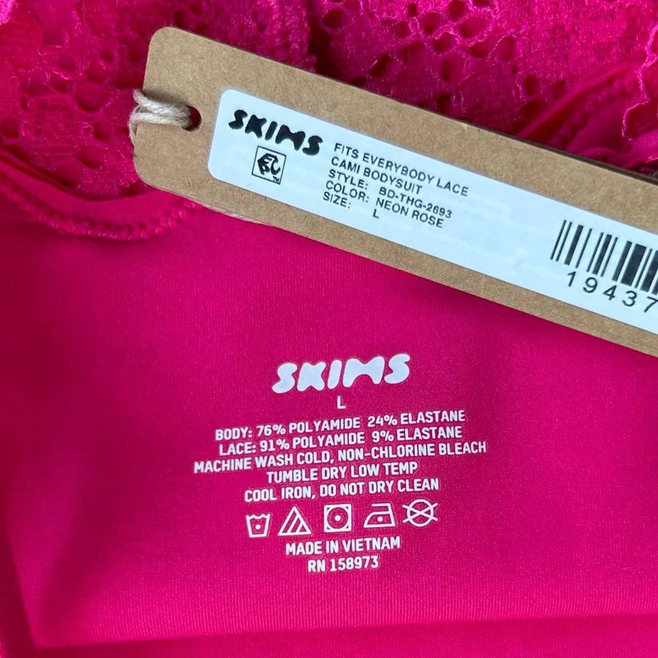 SKIMS Fits Everybody Lace Cami Bodysuit