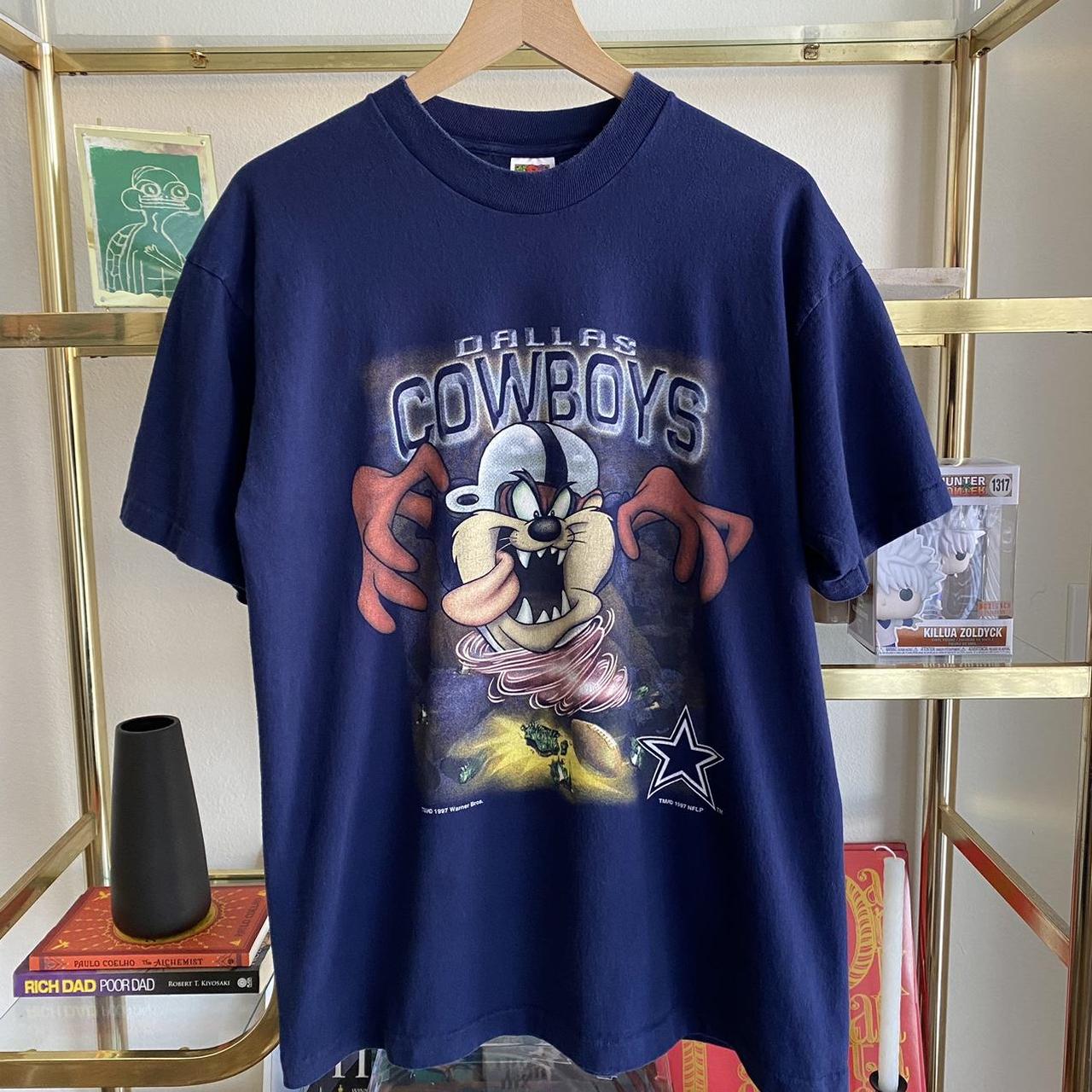 Vintage 90S Clothing Nfl Dallas Cowboys Football Looney Tunes