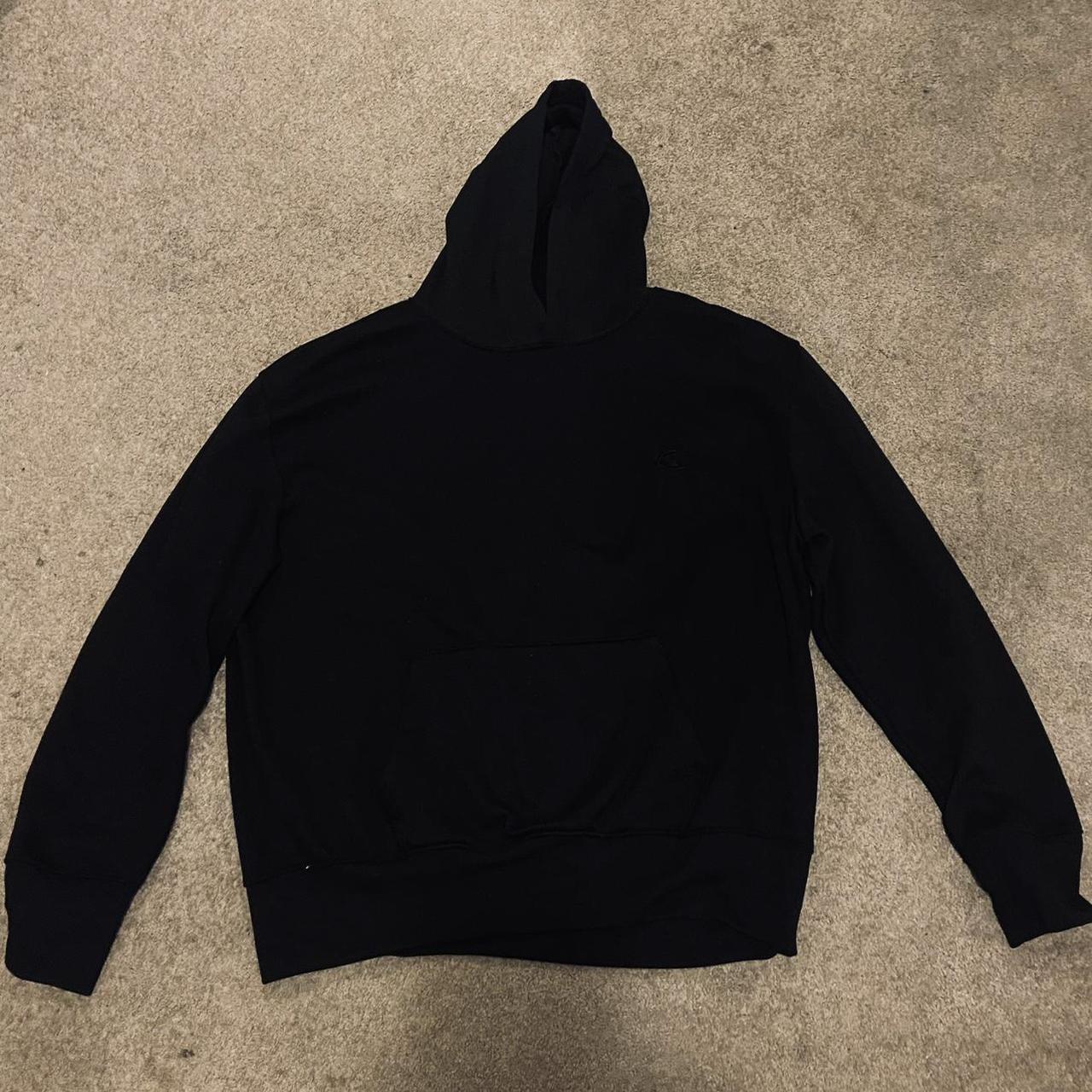 Blank black hotsell champion hoodie