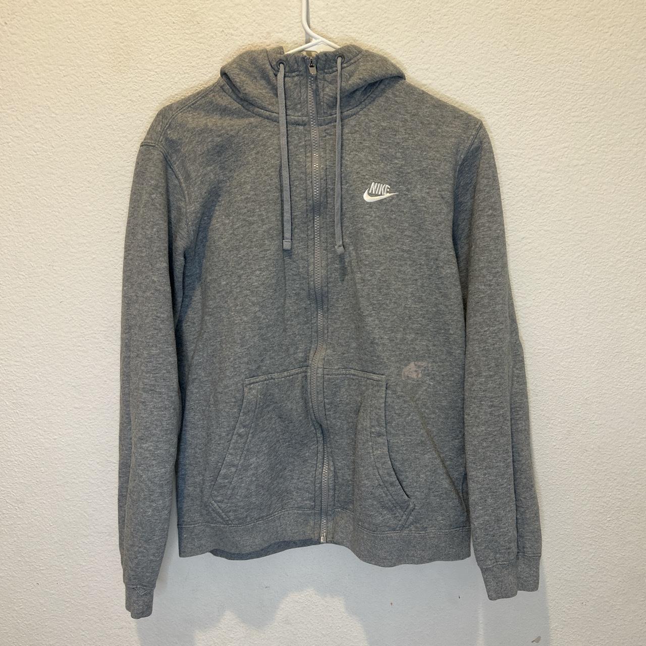 fleece nike zip up