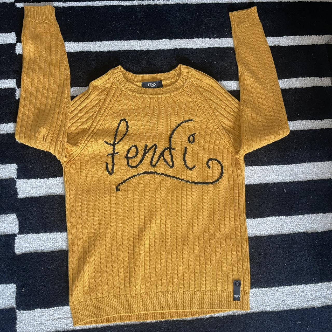 Fendi shop sweater yellow