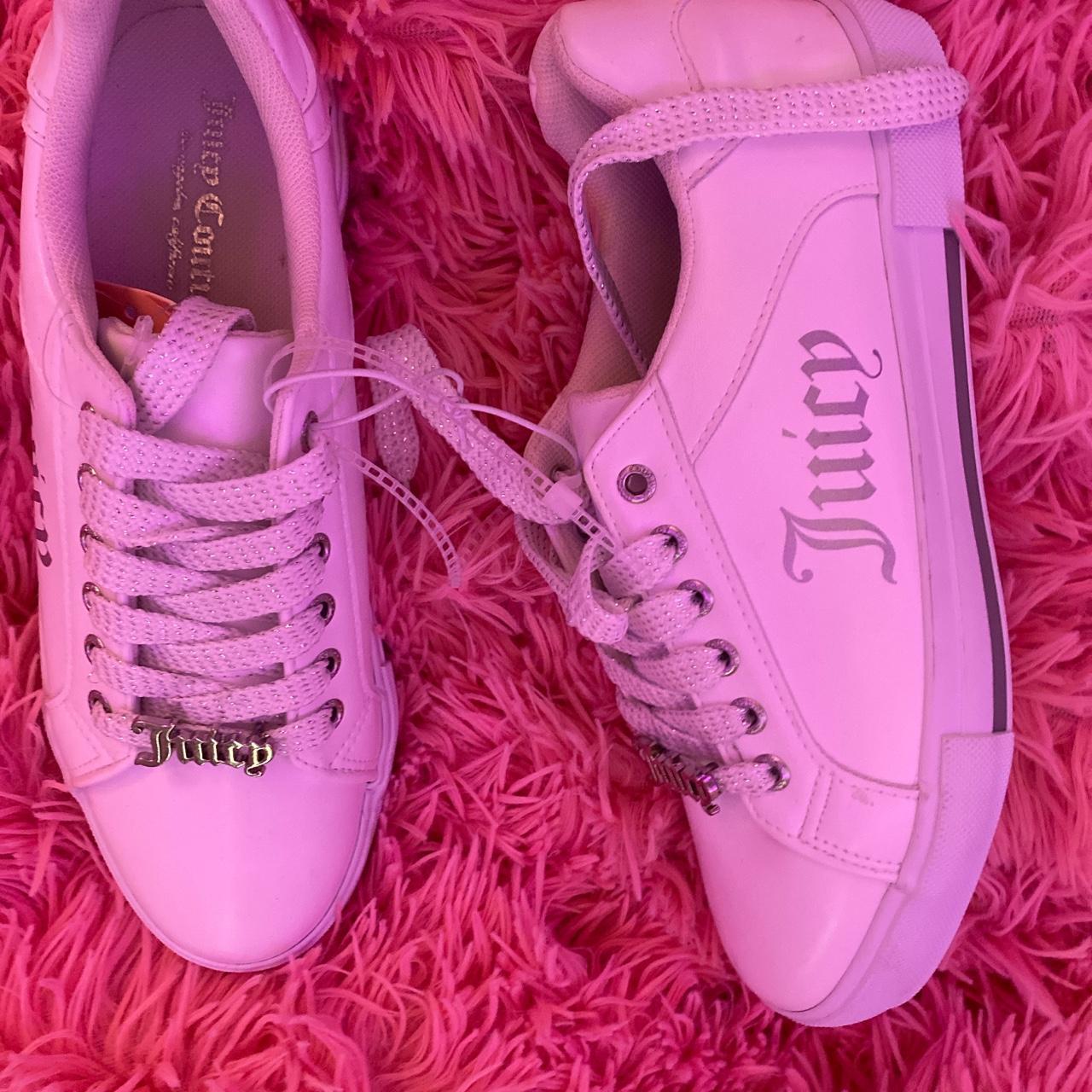 Juicy couture silver sales trainers