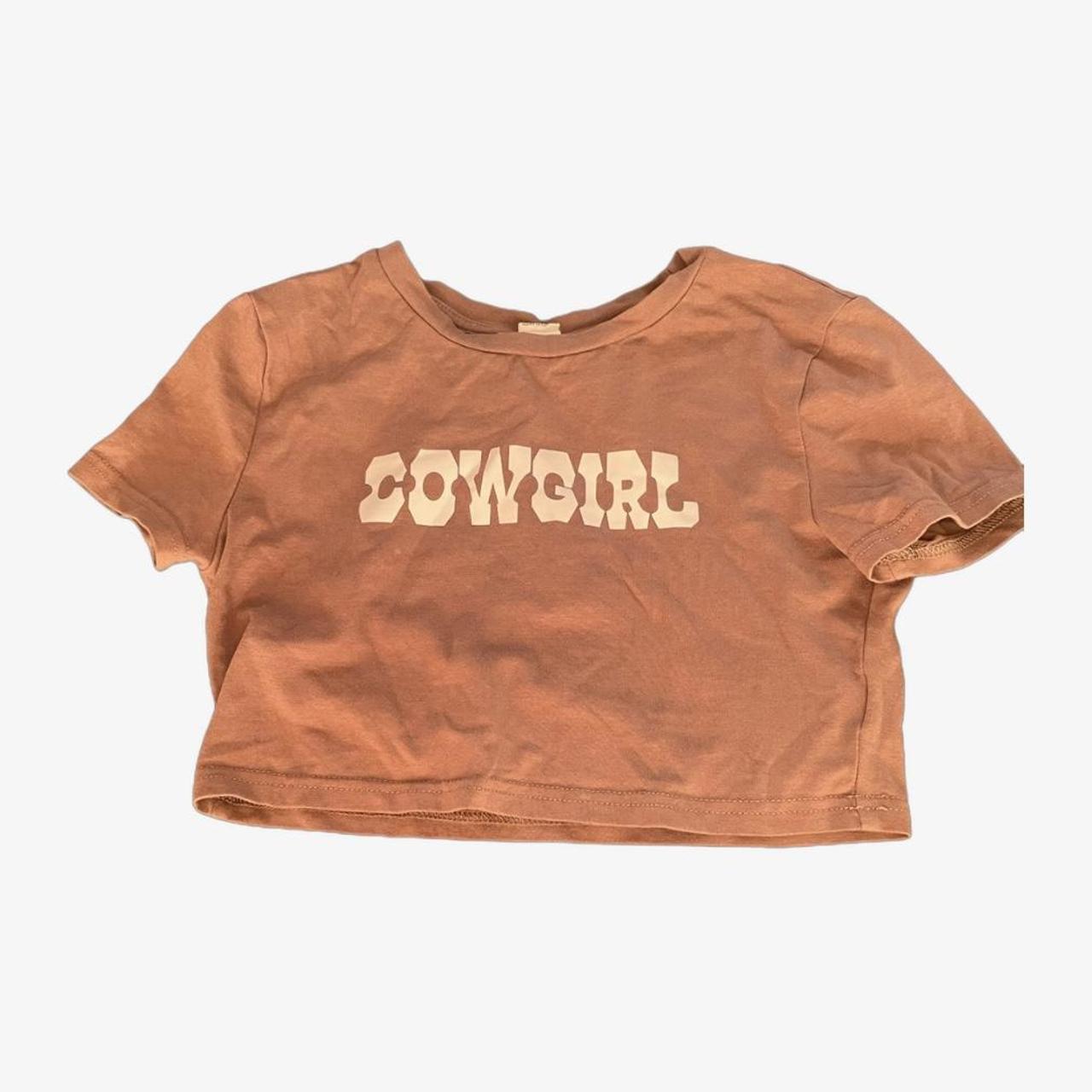 SHEIN Brown Croptop Depop