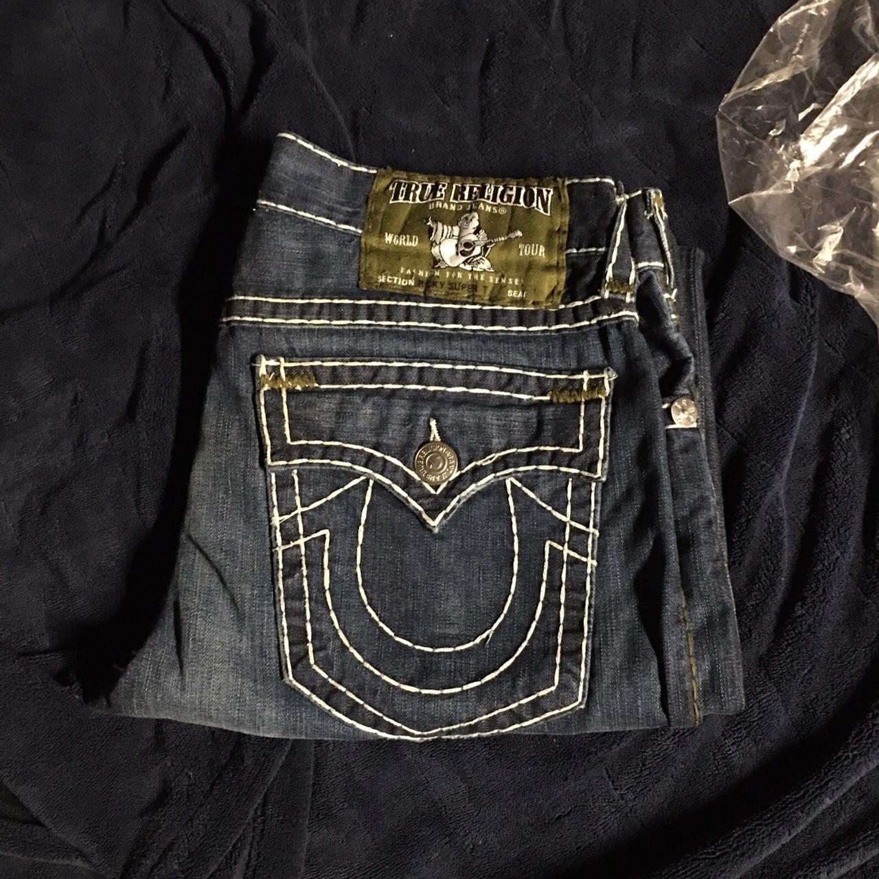 True religion super t straight size 36🔥 Super t... - Depop