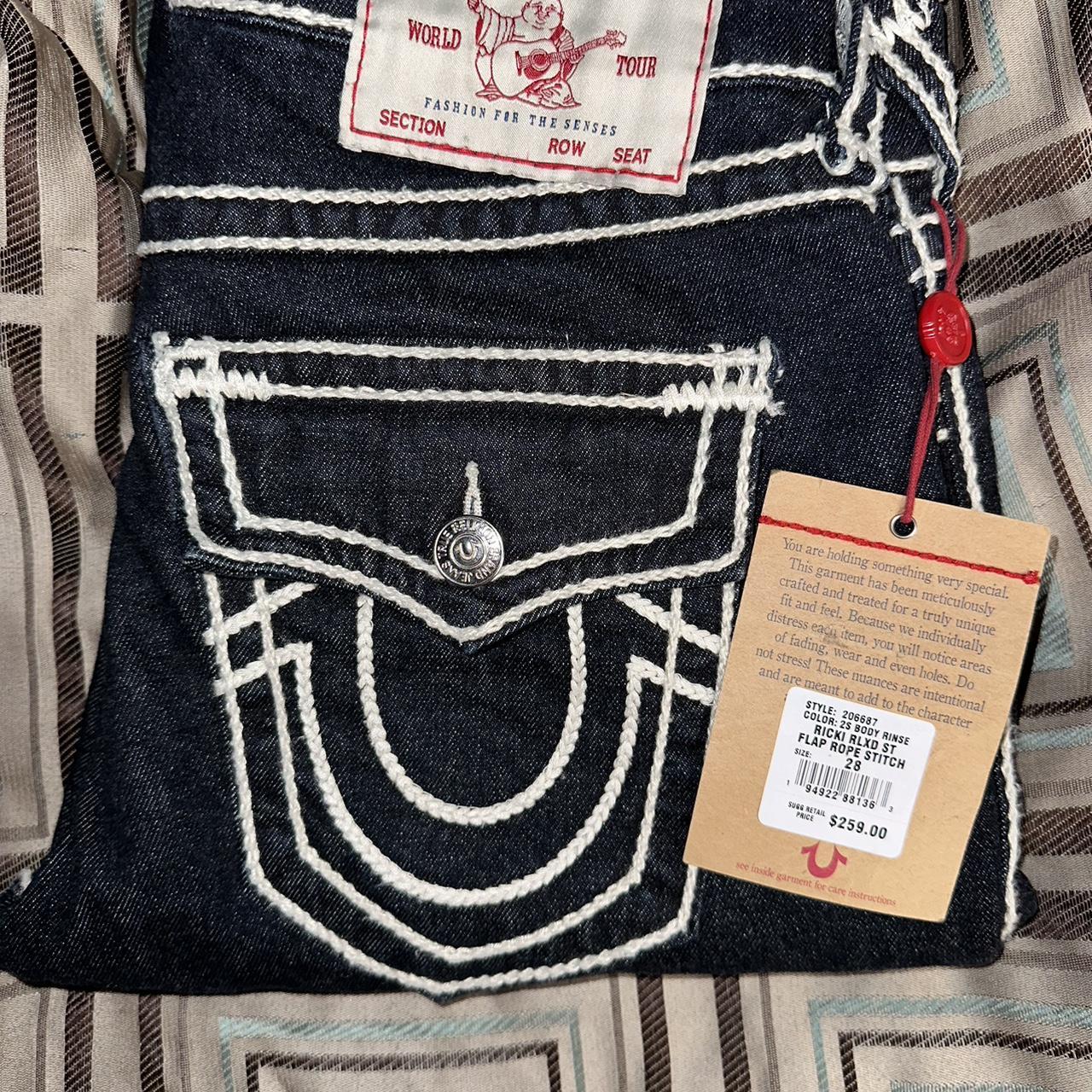 Ricky rope stitch true religion jeans Brand