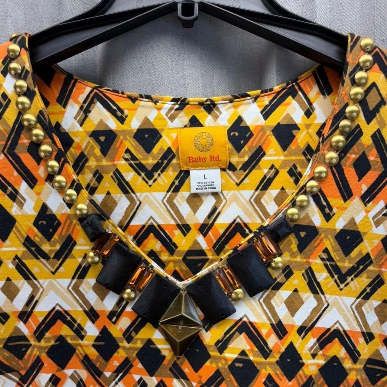 Ruby Rd. Women's Blouse - Multi - L – Ruby Rd. Wo… - image 5