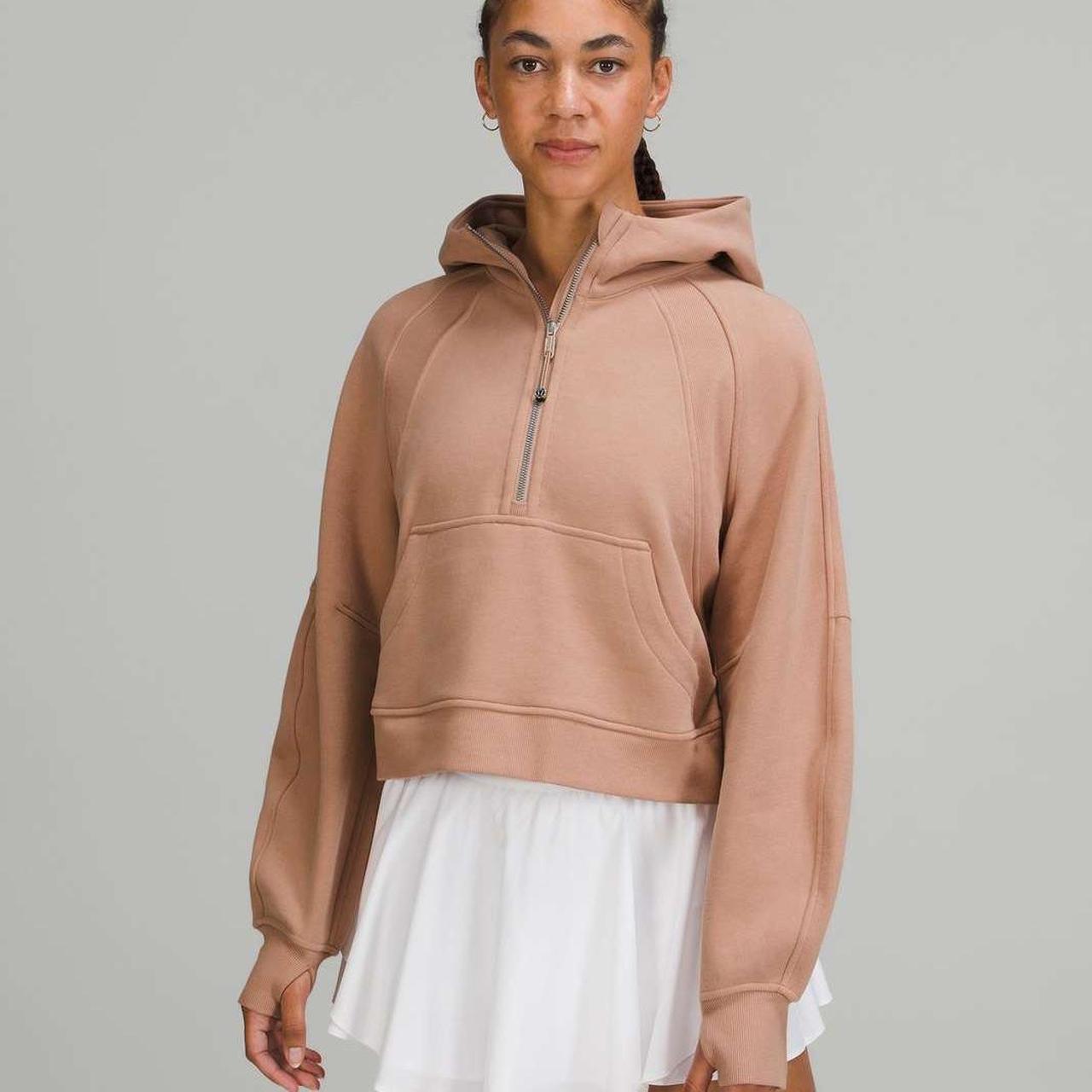 Lululemon scuba half buy zip tan