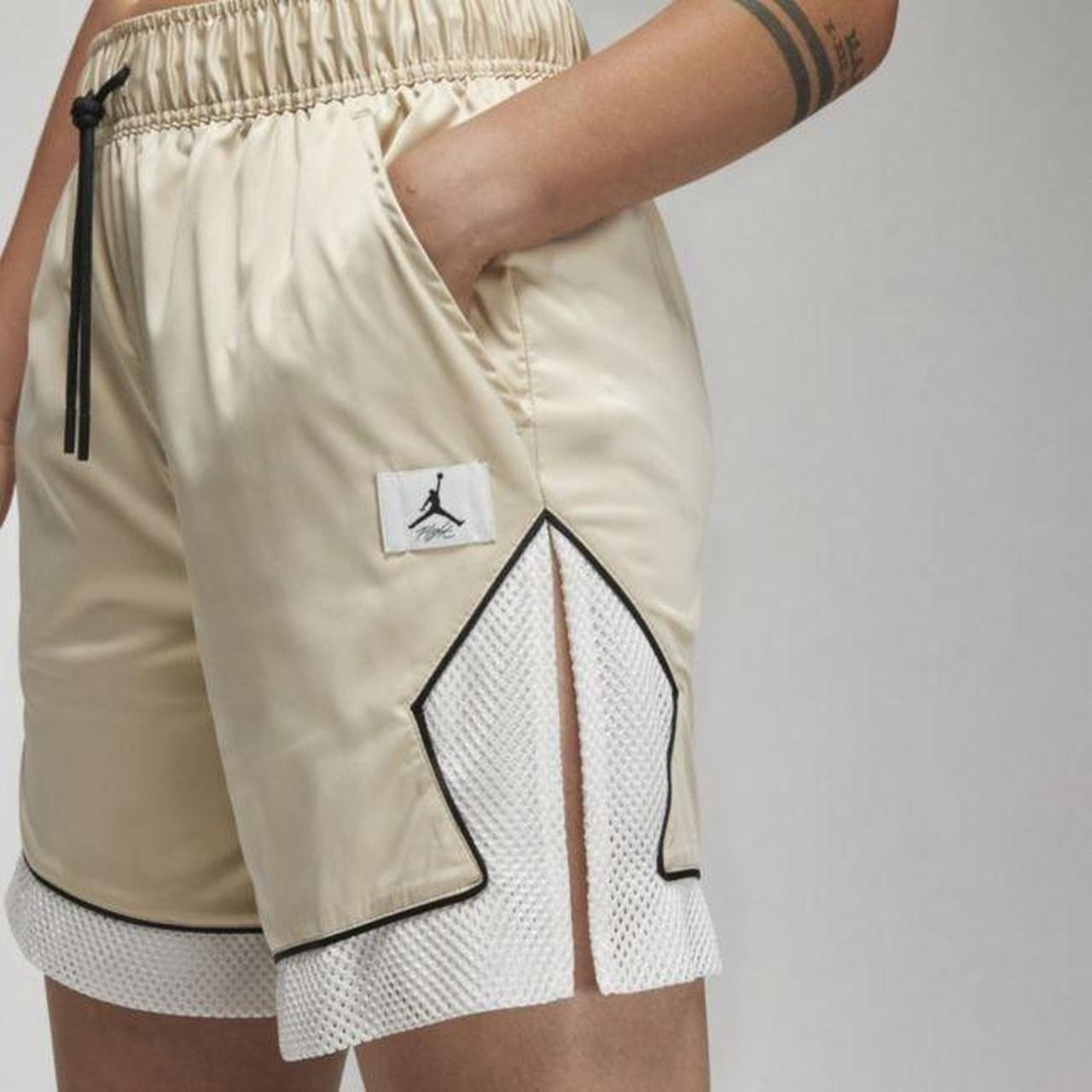 JORDAN Basketball shorts with mesh side splits Depop