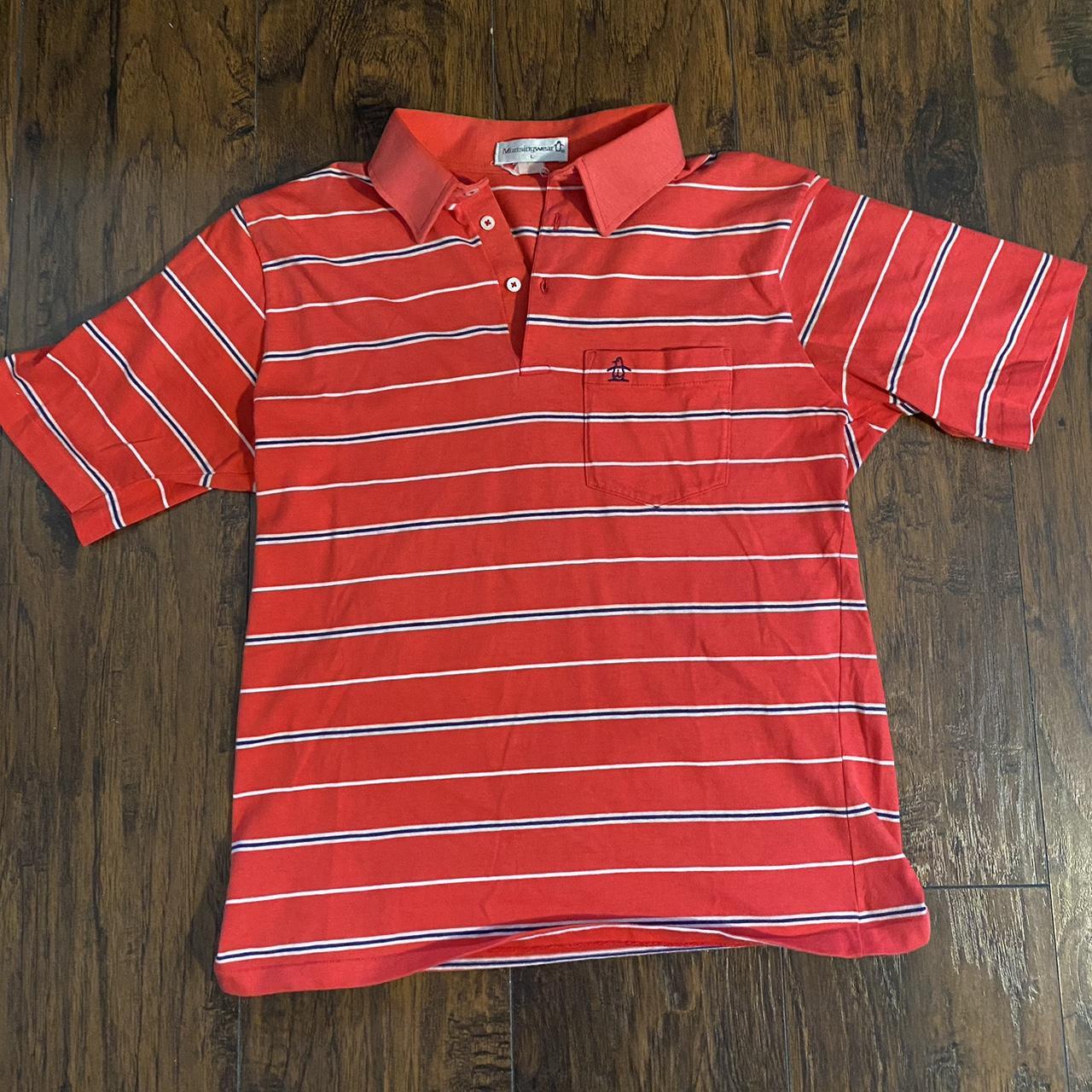 MunsingWear Red Polo - Depop