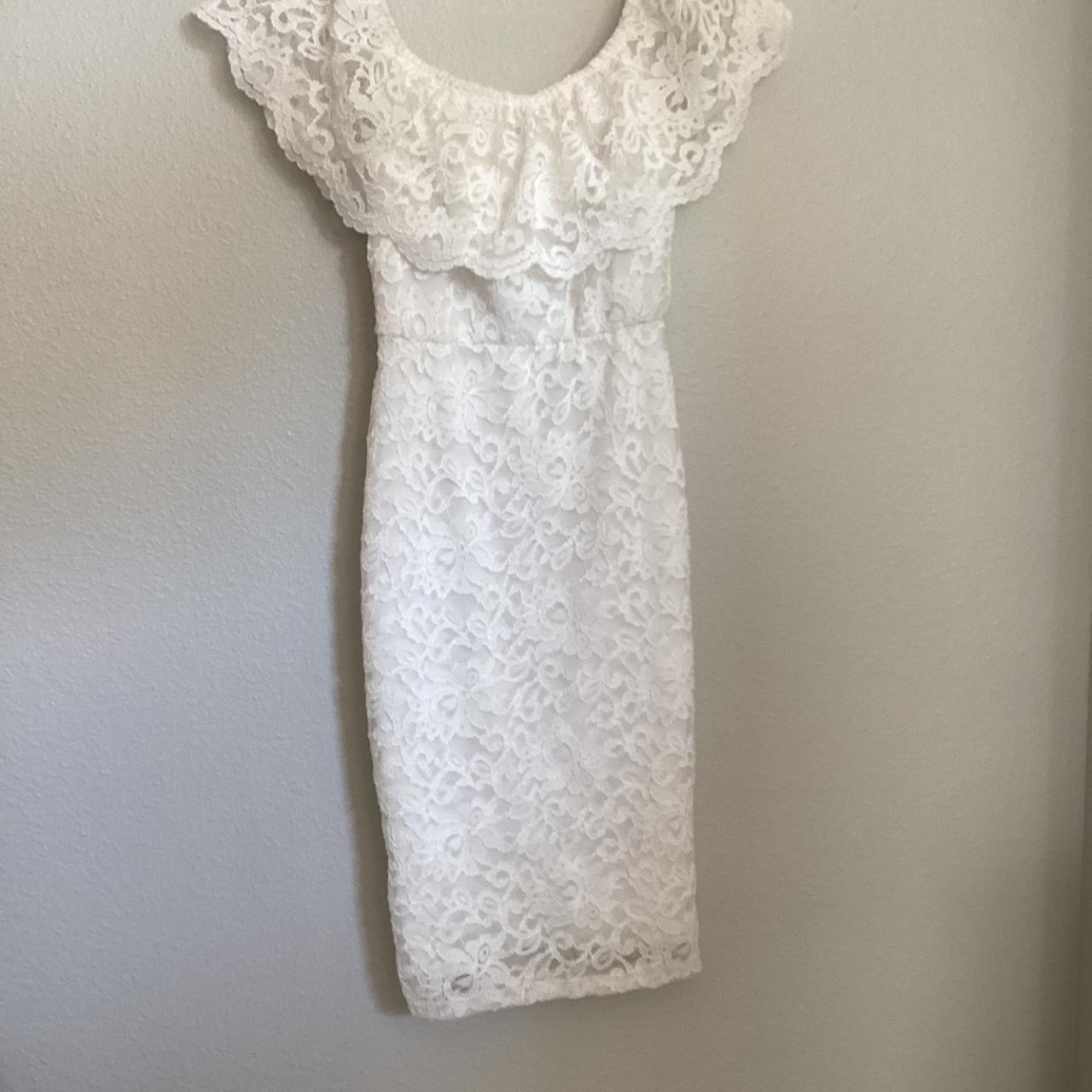 Windsor Women's White Dress | Depop