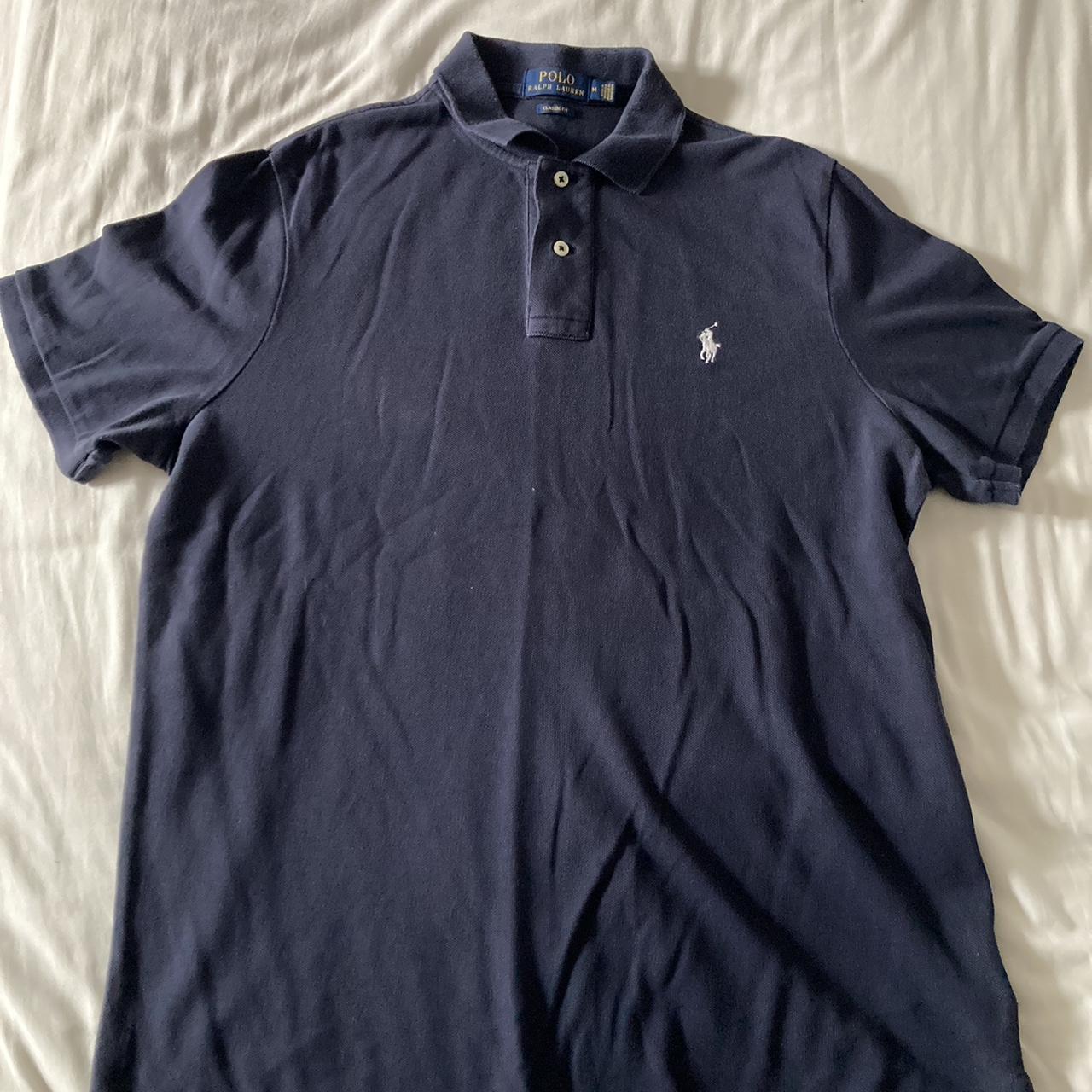 Navy Ralph Lauren Polo Shirt Size Medium Brand new,... - Depop