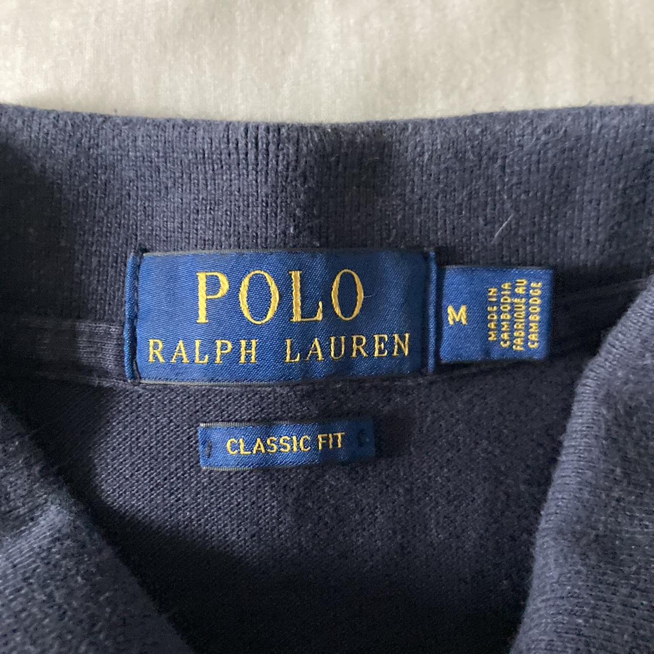 Navy Ralph Lauren Polo Shirt Size Medium Brand new,... - Depop