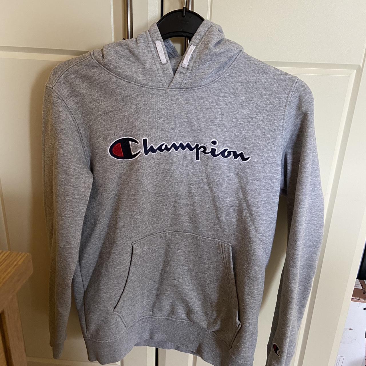 Grey Champion Jumper In perfect condition only. Depop