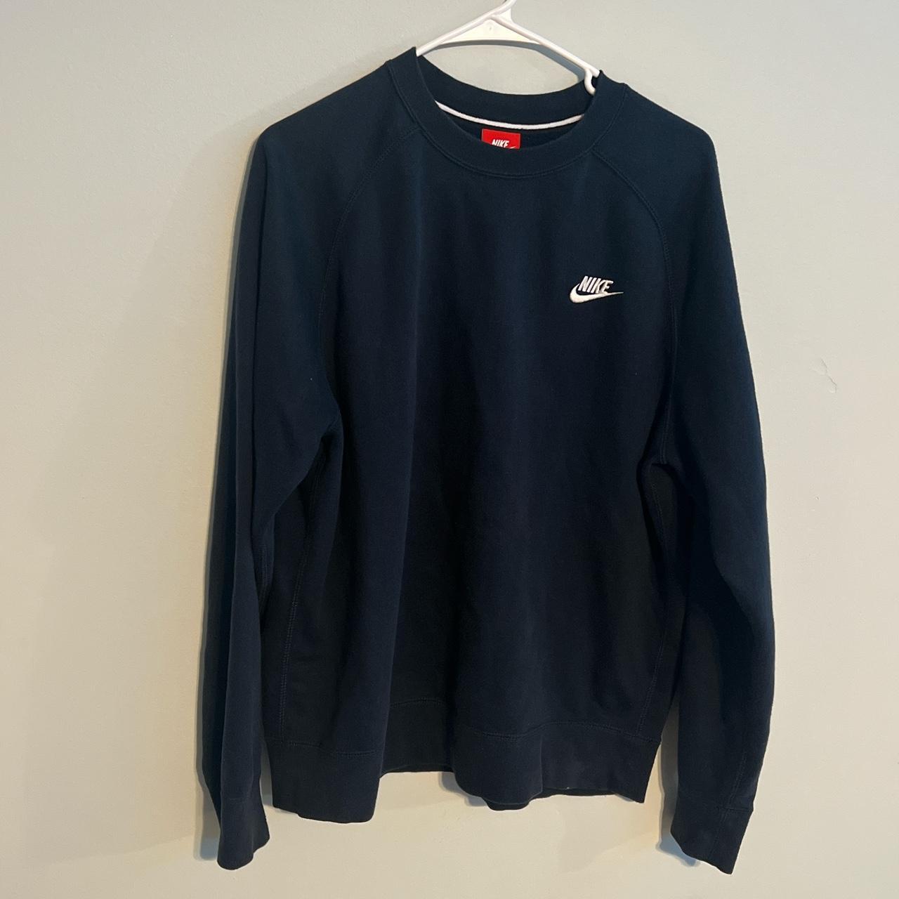 Navy blue Nike sweatshirt Perfect condition Comes Depop