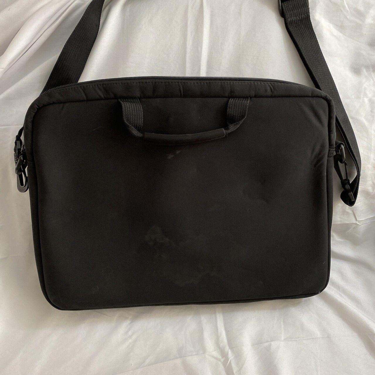 Black and Navy Laptopcasesbag Depop