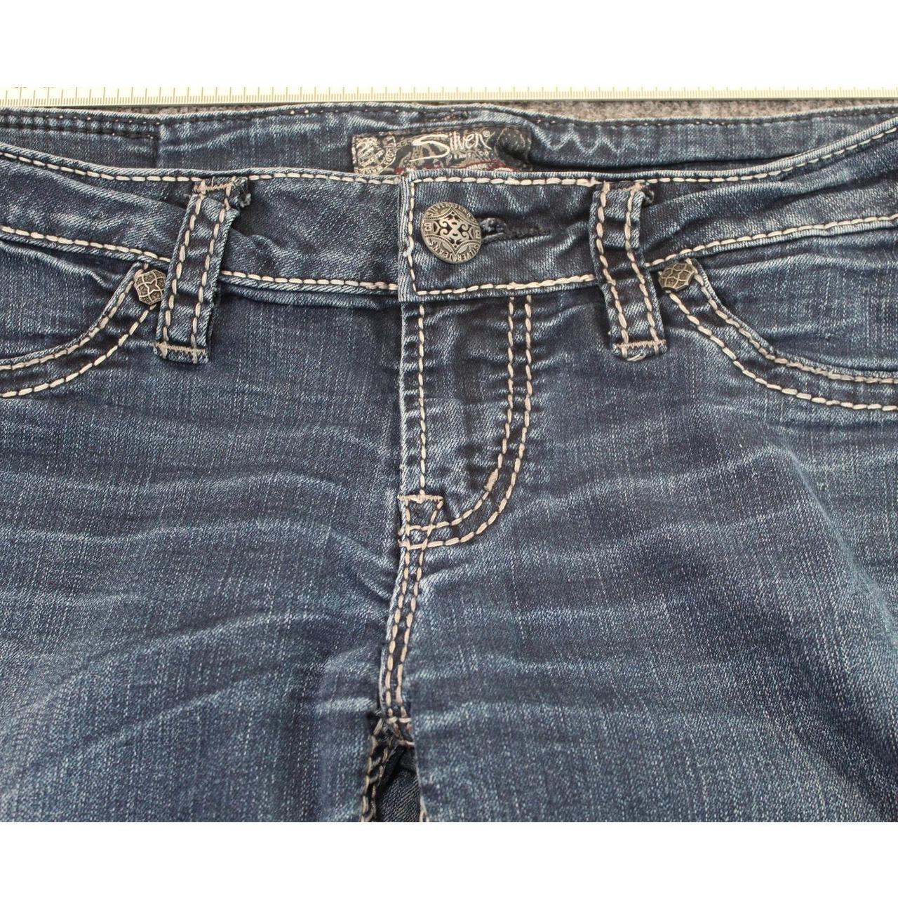 Silver Jeans Co. Women's Skinny Distressed Jeans … - image 3