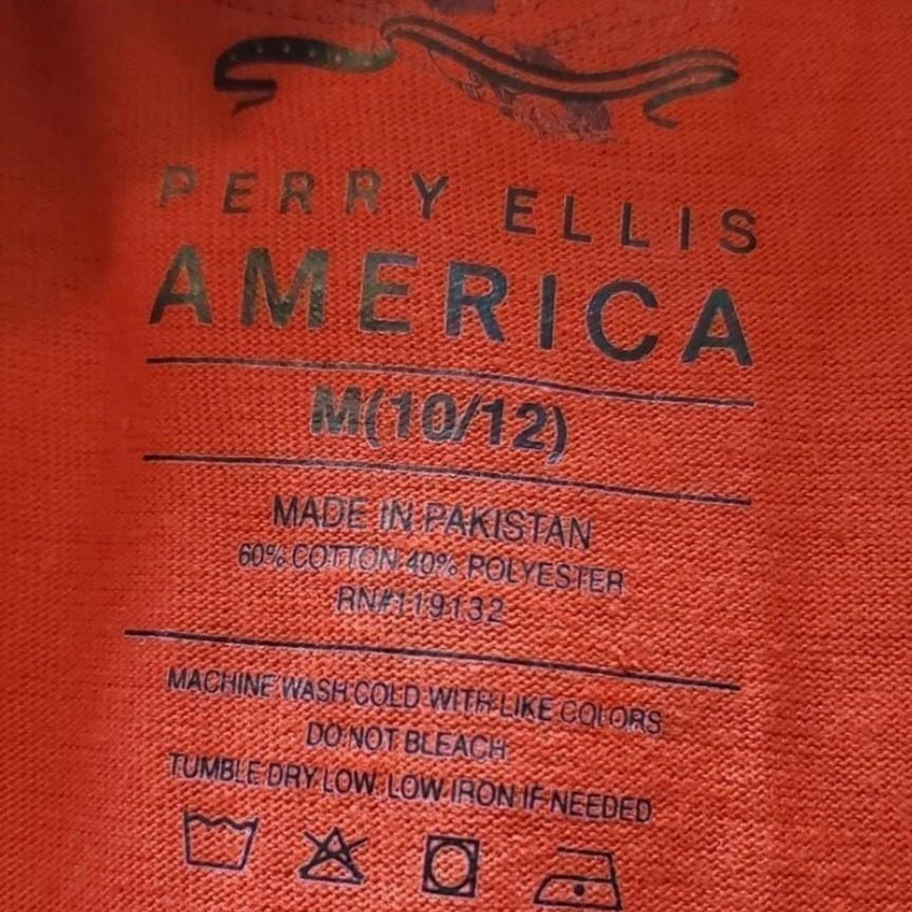 Perry Ellis Men's Shirt - Red - M
