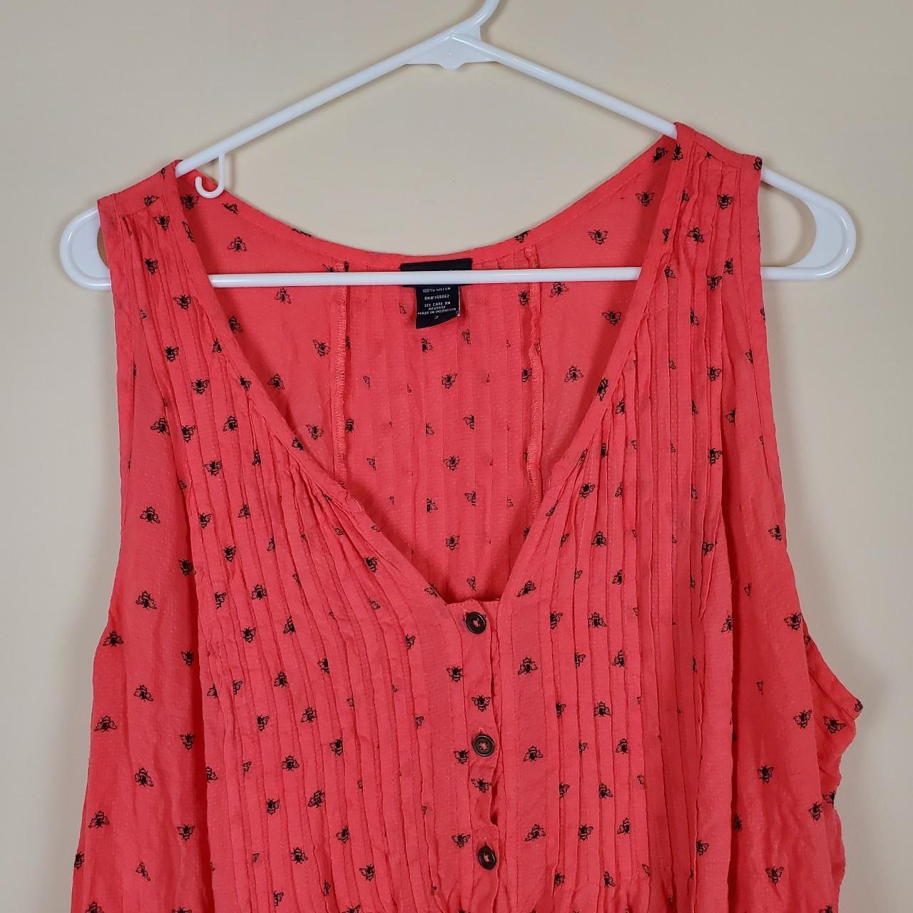 For sale is NWT TORRID CURVE Coral Pink and Black - Depop