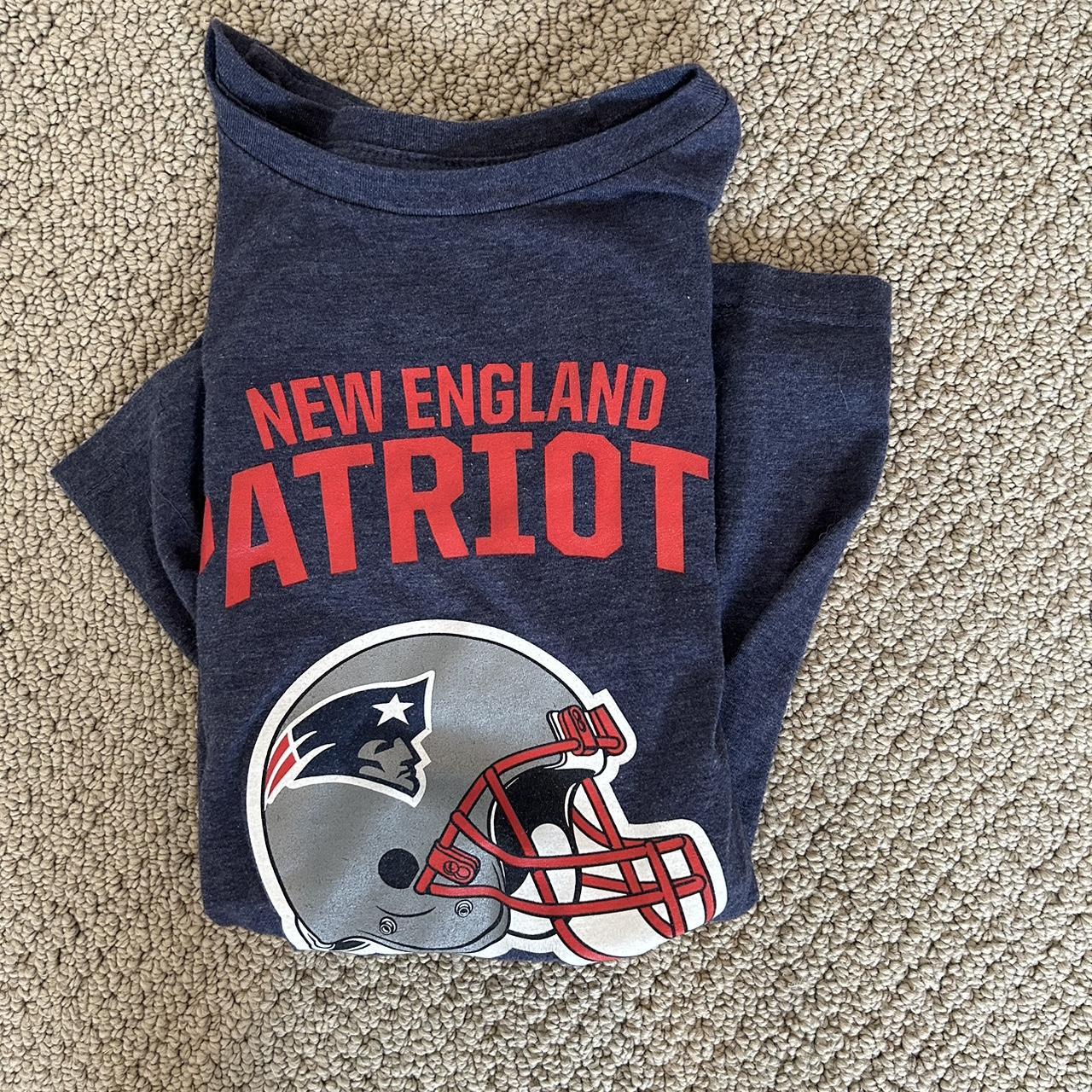 New England Patriots Kids Long Sleeve Size M - ok - Depop