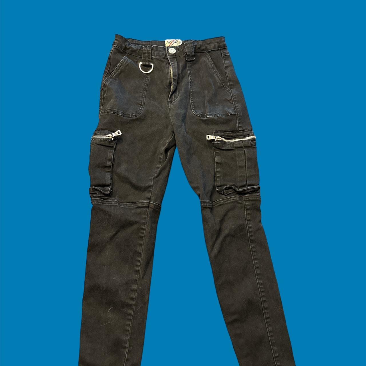 Denim BLVD Los Angeles, Juniors, Size 1, Blue Jeans w Side Stripes,  Distressed | eBay