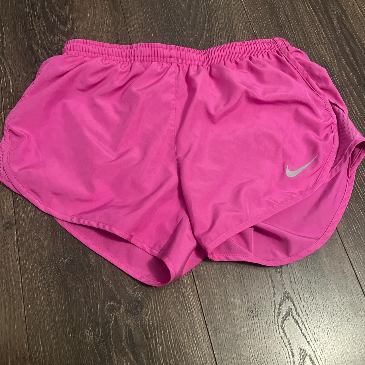 pink shorts nike