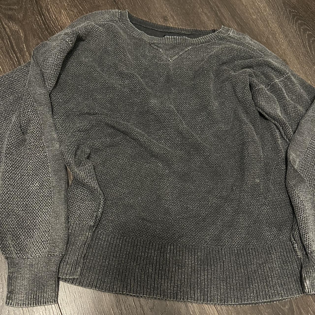 American eagle grey sweater. - Depop