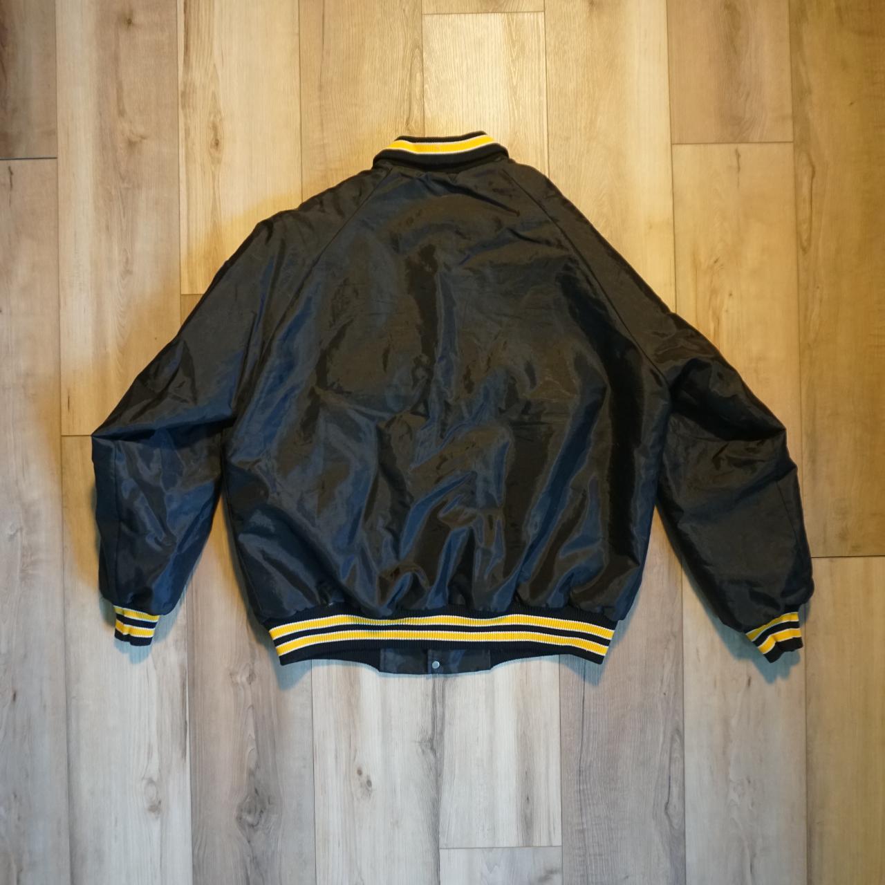 1991 Varsity Jacket Quilt Lined Jacket... - Depop