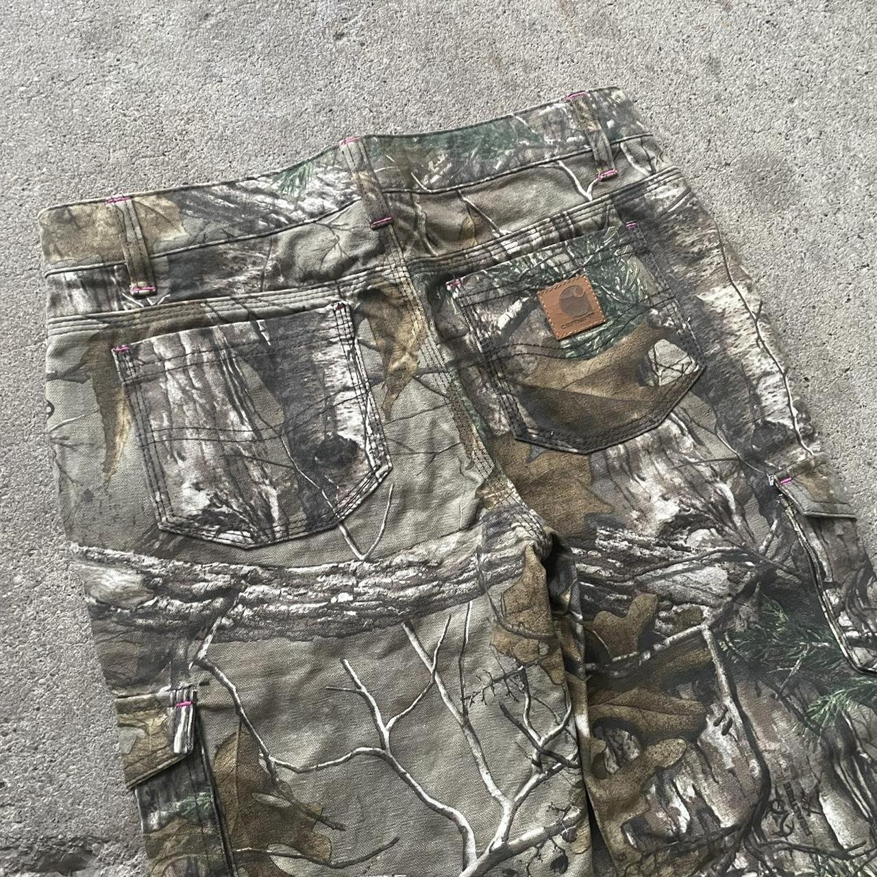 Carhartt camo pants DESCRIPTION: Size 14 A bit... - Depop