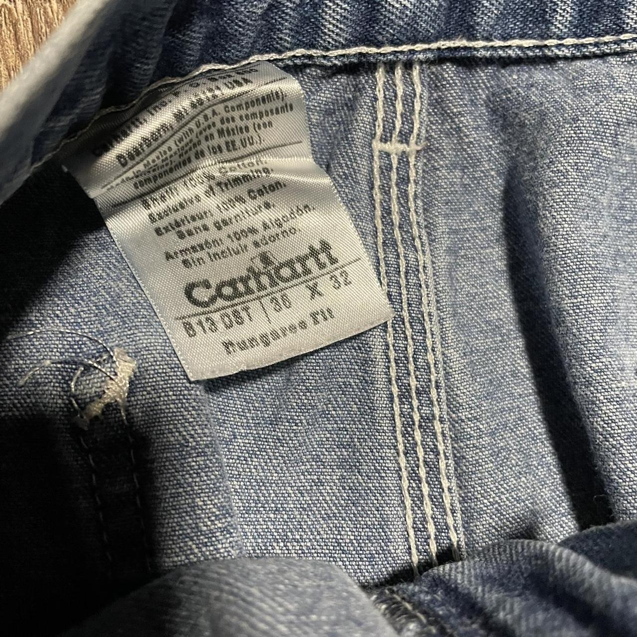 Carhartt carpenter pants DESCRIPTION: Great wash... - Depop