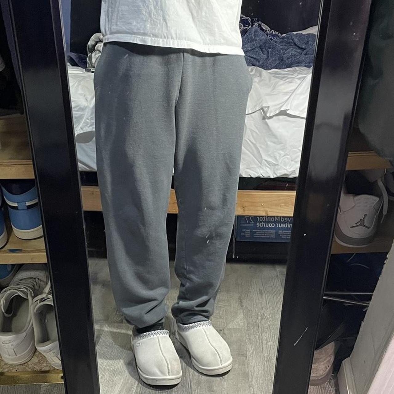 Baggy grey sweatpants