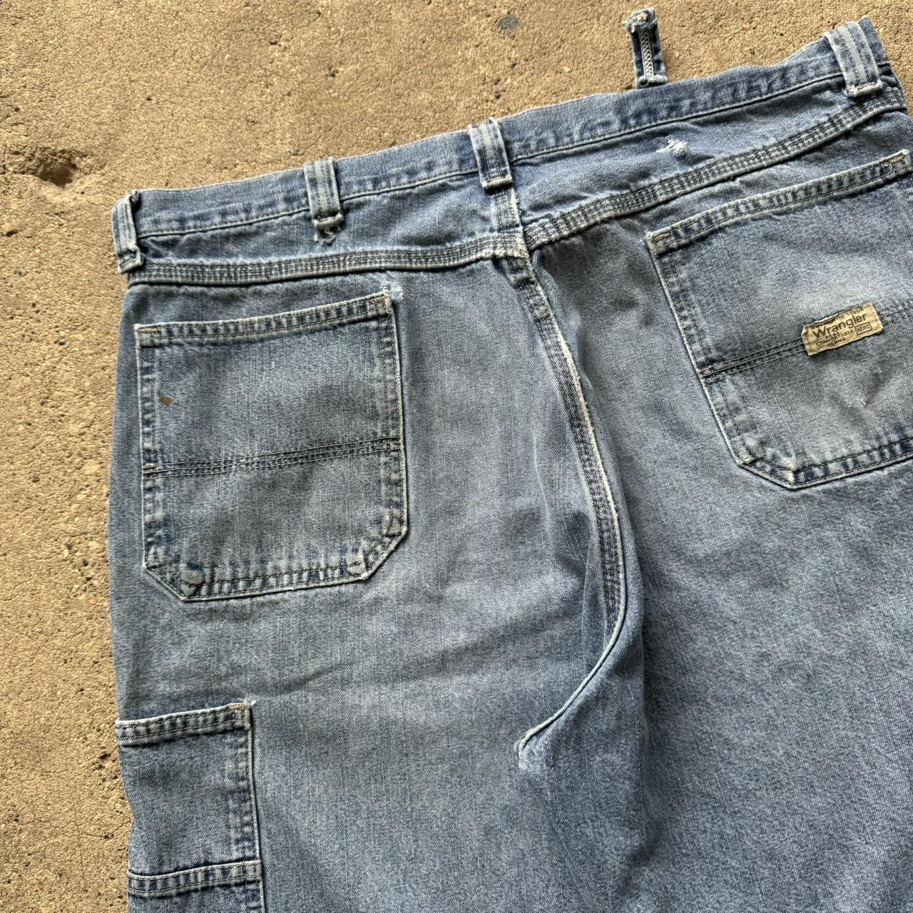 Y2K vintage carpenter jorts Description Essential... - Depop