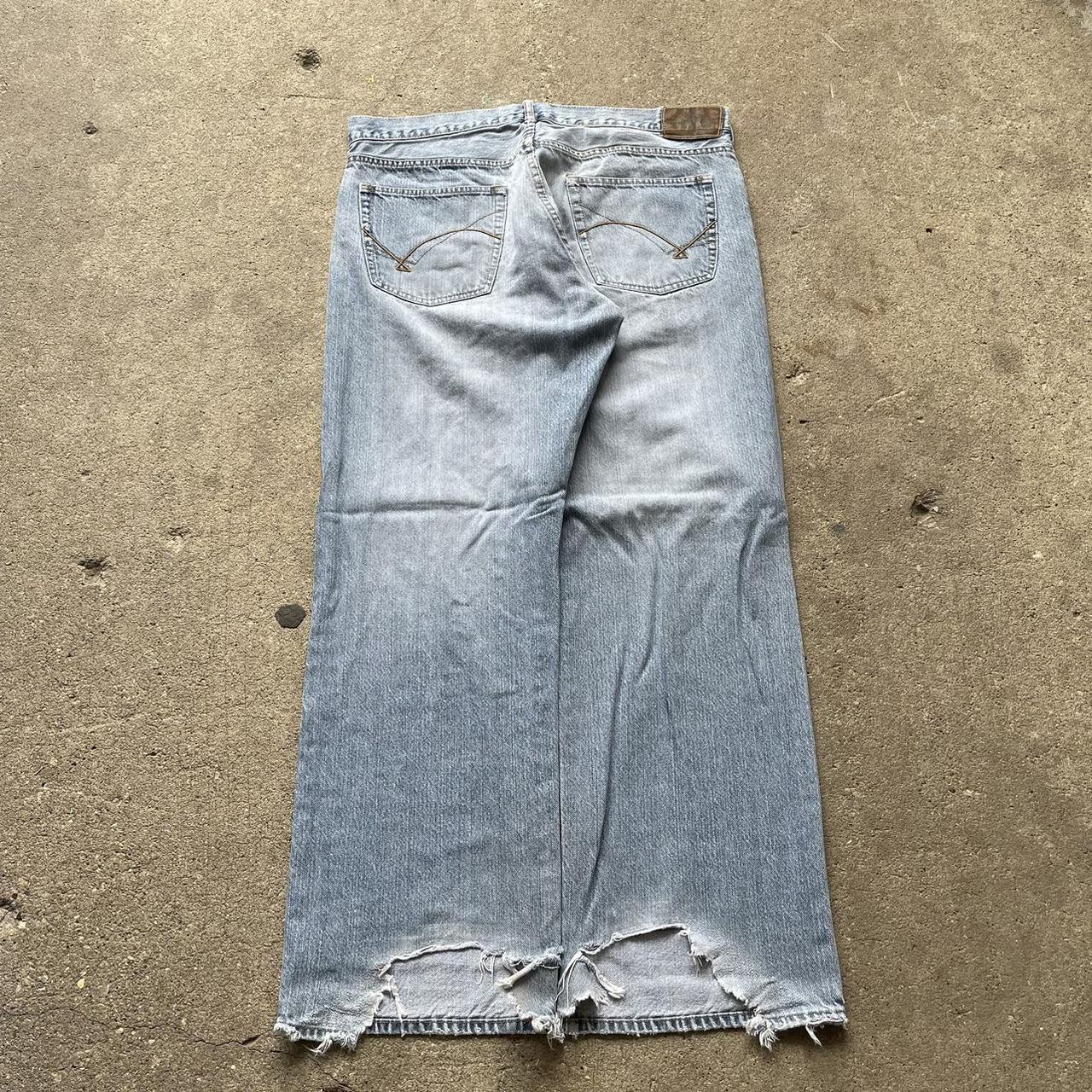 Baggy light wash union bay jeans Waist 38 Inseam... - Depop