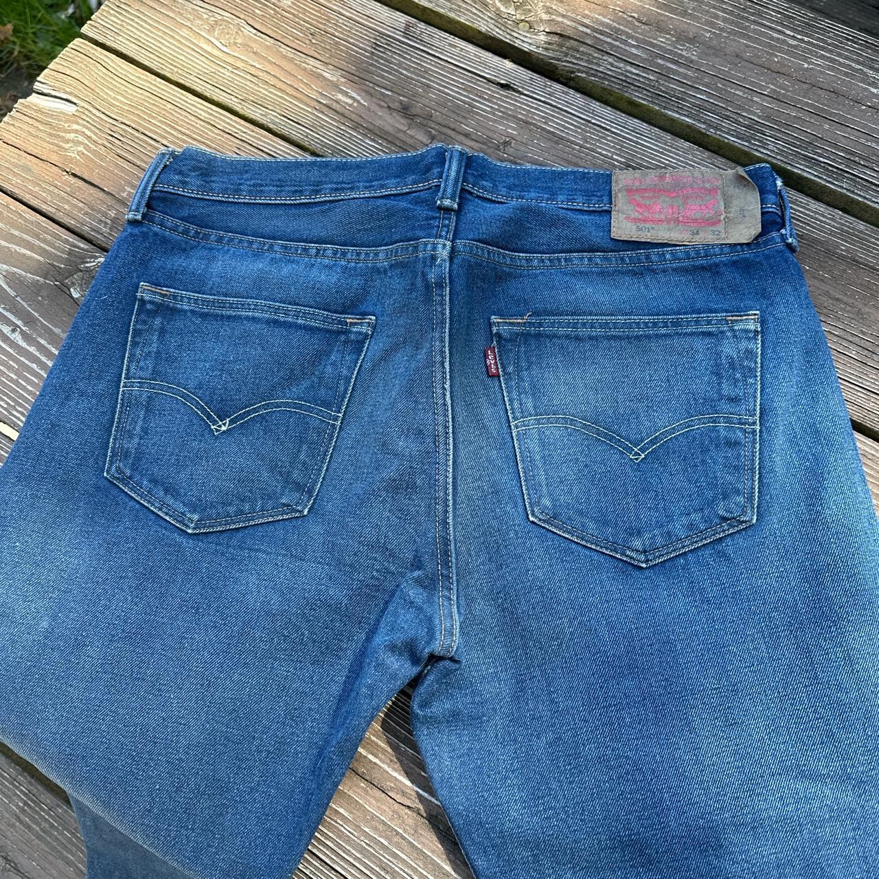 Men's Levi's 501 blue jeans Size 34/32. If... - Depop