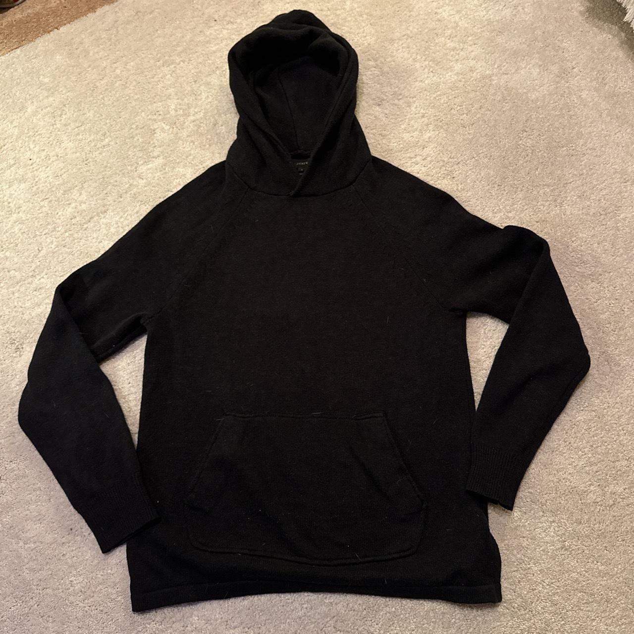 J crew clearance black hoodie