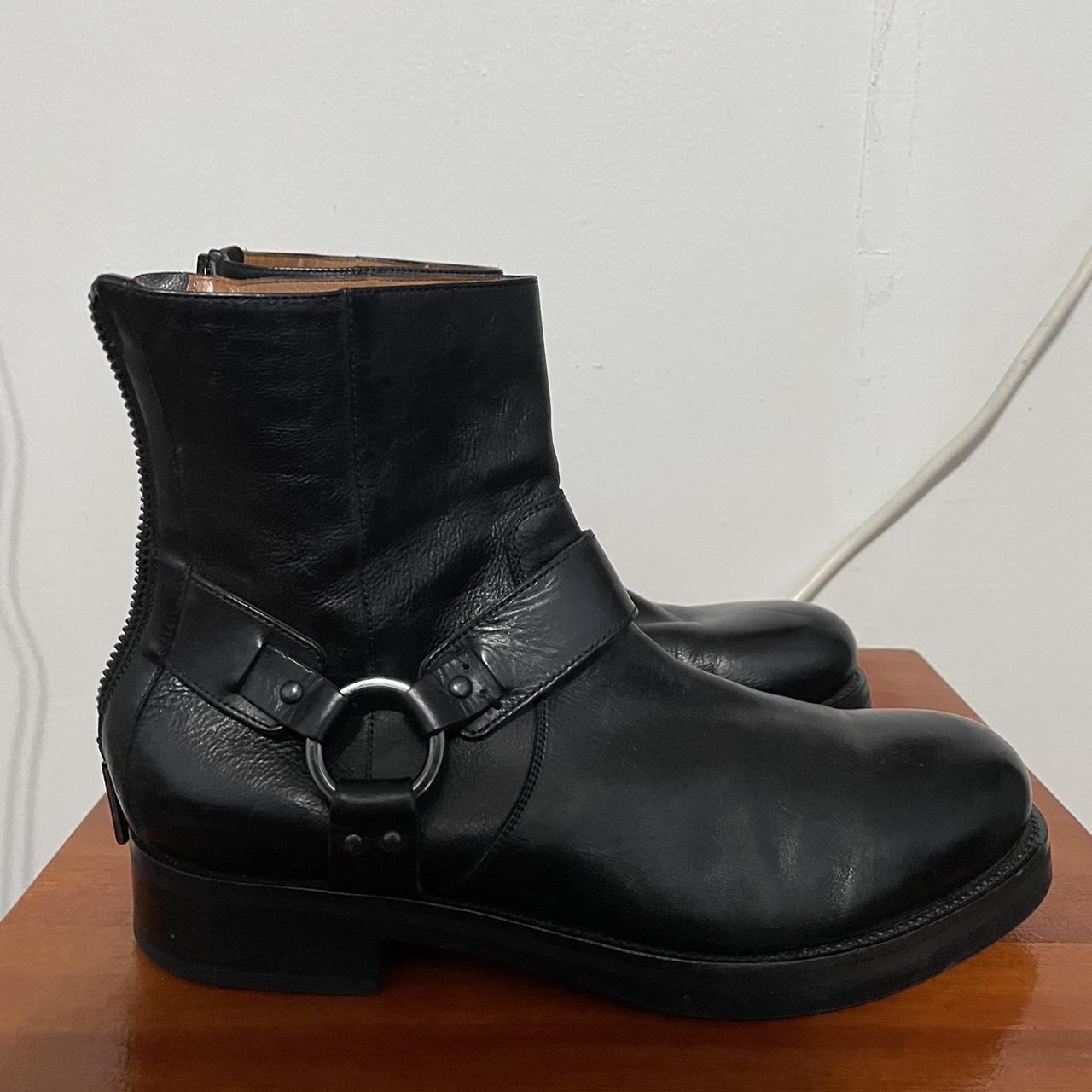 FRYE genuine leather boots Size 10M - Depop