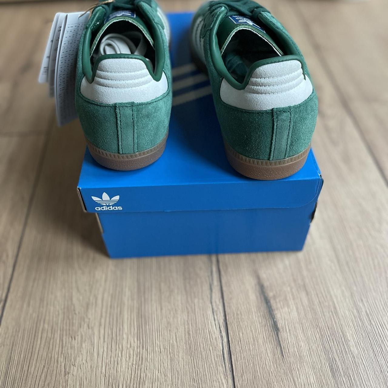 Adidas samba OG Collegiate Green / Cloud White /... - Depop