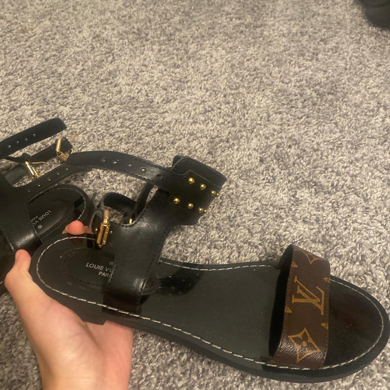 Louis Vuitton womens sandals 841 for Sale in Modesto CA  OfferUp