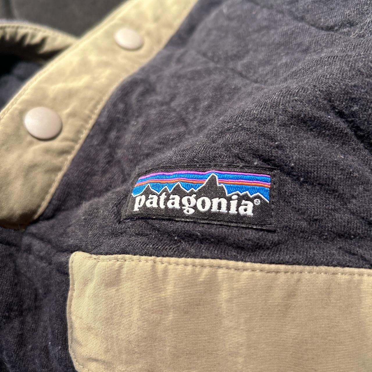 Patagonia Half Snap Quilted Pull Over Depop