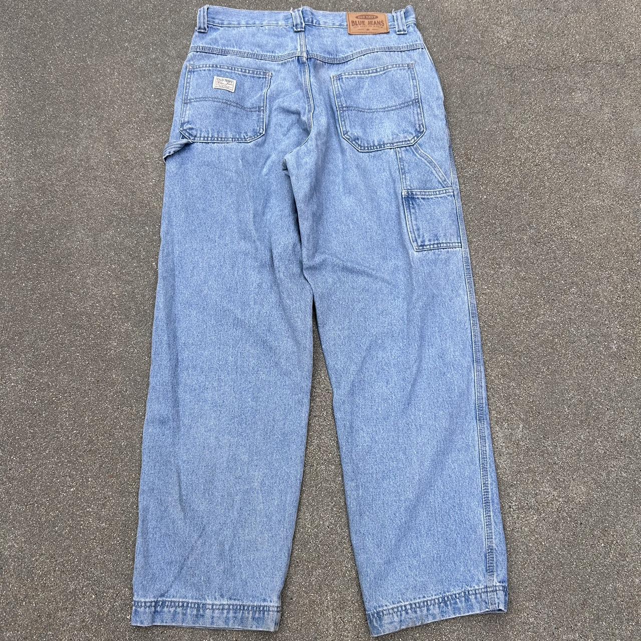 Vintage Old Navy Carpenter Pants 30x32 Condition:... - Depop